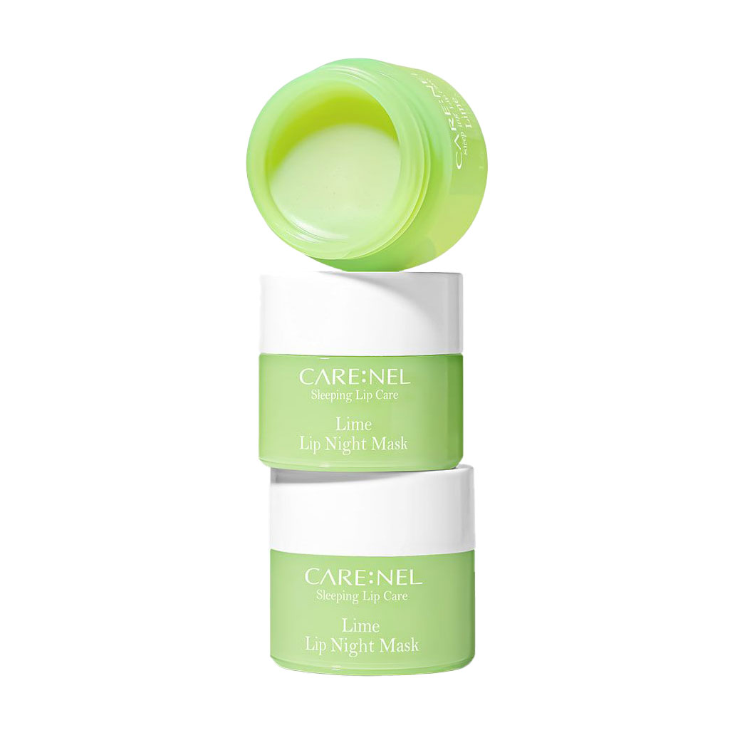 Нічна маска для губ Carenel Lime Lip Night Mask Лайм, 3*5 г